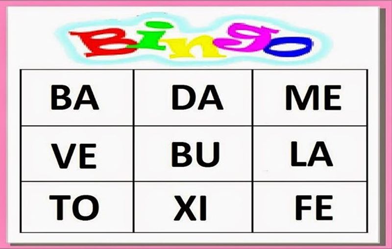 Bingo de letras