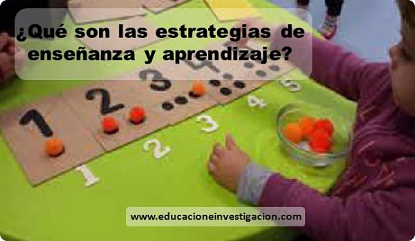que son las estrategias de enseñanza y aprendizaje